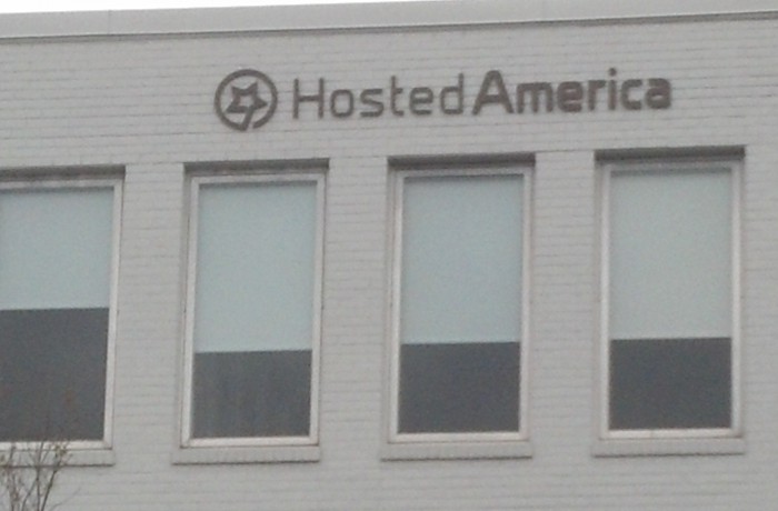 3rd Floor Exterior Wall Sign – Hosted America