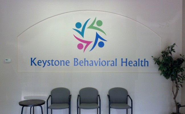 Keystone Behavioral Health Digital Print Wall Logo