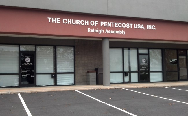Church of the Pentecost USA – Wall sign